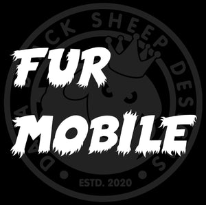 Open image in slideshow, Fur Mobile Car Decal
