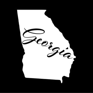 Open image in slideshow, Georgia Cursive Decal
