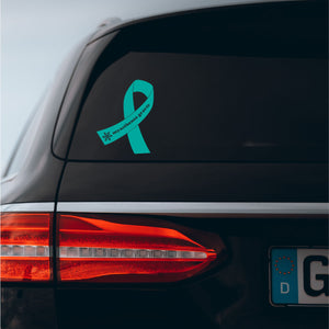 Myasthenia Gravis Awareness (MG) Ribbon Car Decal