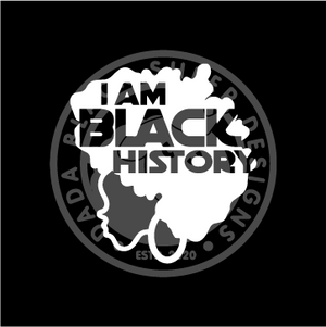 Open image in slideshow, I Am Black History Woman Car Decal
